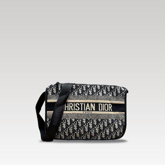 DIOR classic monogram messenger bag